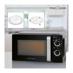 Microwave with grill 17L 700W Proficook PC-MWG 1208 Black