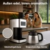 Machine à café 1,2L 900W Acier inoxydable Proficook PC-KA1300-Inox