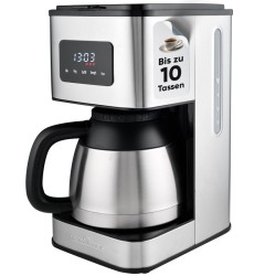 Coffee machine 1,2L 900W Stainless steel Proficook PC-KA1300-Inox