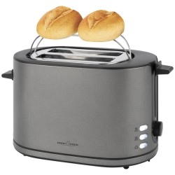 Toaster 2 slots Stainless steel Grey Proficook PC-TA1291-Grey
