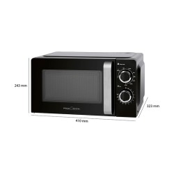 Microwave with grill 17L 700W Proficook PC-MWG 1208 Black