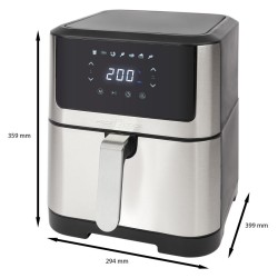 Friteuse à air chaud Air fryer 8L Inox Proficook PC-FR1269H-Inox