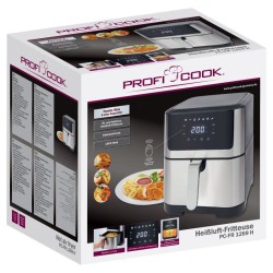 Friteuse à air chaud Air fryer 8L Inox Proficook PC-FR1269H-Inox