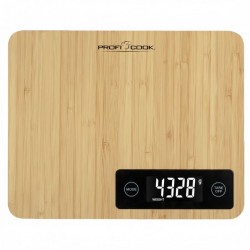 Balance de cuisine en bambou Proficook PC-KW1271-Bambou