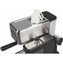 Machine à café expresso 20 Bar avec fonction mousseur à lait Inox Proficook PC-ES/KA1266-inox