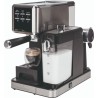 Machine à café expresso 20 Bar avec fonction mousseur à lait Inox Proficook PC-ES/KA1266-inox