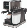 Machine à café expresso 20 Bar avec fonction mousseur à lait Inox Proficook PC-ES/KA1266-inox