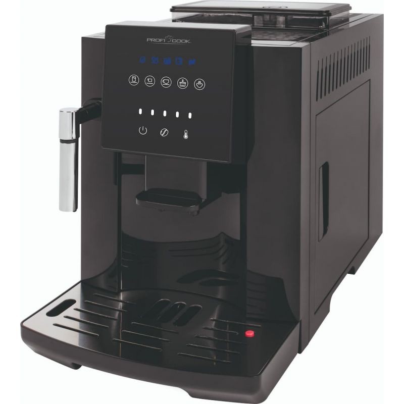 Machine à café avec broyeur à grain 1450W Noir Proficook PC-KAV1281-Noir