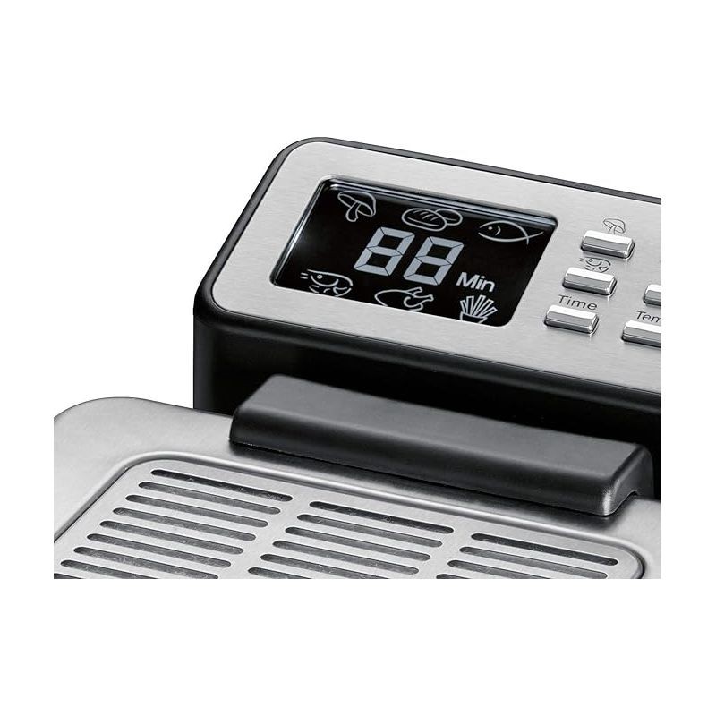 Friteuse éléctrique en acier inoxydable 4L Proficook PC-FR1088