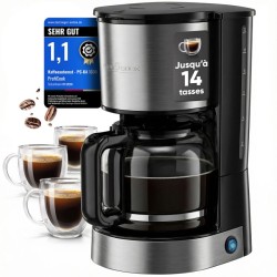 Machine à café 1,5L 800W Gris Proficook PC-KA1330-Gris