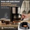 Machine à café 1,5L 800W Gris Proficook PC-KA1330-Gris