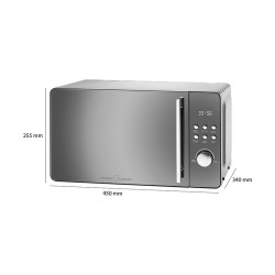 Micro-ondes avec gril 2en1 20L 1280W Proficook PC-MWG 1175 Silver