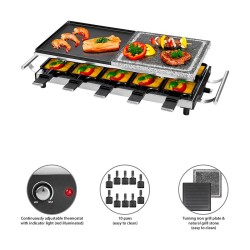 Proficook PC-RG 1144 2-in-1 Raclette Grill
