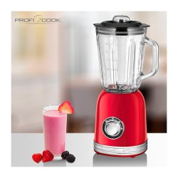 Blender Mixer 1,5L vintage Proficook PC-UM 1195 Red