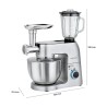 Robot pétrin Multifonctions 3en1 6.5L 1500W Proficook PC-KM 1189