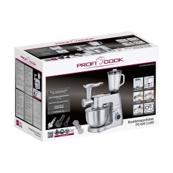 Robot pétrin Multifonctions 3en1 6.5L 1500W Proficook PC-KM 1189