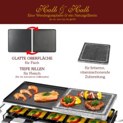 Raclette-gril 2 en 1 Proficook PC-RG 1144