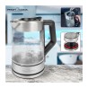 Electric glass/stainless steel kettle 1.7L 2200W Proficook PC-WKS 1190 G