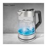 Electric glass/stainless steel kettle 1.7L 2200W Proficook PC-WKS 1190 G