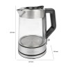 Electric glass/stainless steel kettle 1.7L 2200W Proficook PC-WKS 1190 G