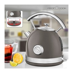 Vintage kettle 1.7L 2200W Proficook PC-WKS 1192 Anthracite