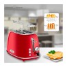 Proficook PC-TA 1193 Red vintage 2-slice toaster
