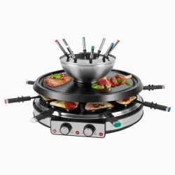 Proficook PC-RG/FD1245 8-person raclette and fondue maker