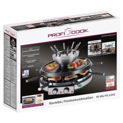 Proficook PC-RG/FD1245 8-person raclette and fondue maker