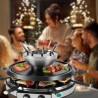 Appareil à raclette et fondue 8 personnes Proficook PC-RG/FD1245
