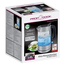 1L electric glass kettle ProfiCook PC-WKS1229G