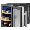 Wine cellar with glass door and 17L LED display Proficook PC-WK1231