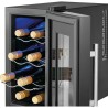 Cave à vin avec porte vitrée et écran tactile 23L Proficook PC-WK1232