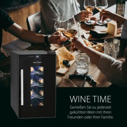 Wine cellar with glass door and 23L touch screen Proficook PC-WK1232