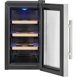 Wine cellar with glass door and 23L LED display Proficook PC-WK1233