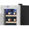 Wine cellar with glass door and 23L LED display Proficook PC-WK1233