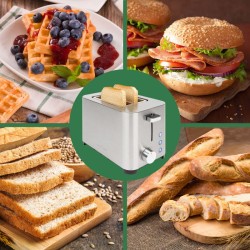 2-slot stainless steel bread toaster Proficook PC-TA1251