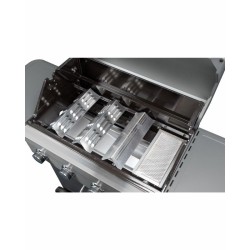 Barbecue grill à gaz 3 brûleurs + 1 brûleur 800 °C en céramique Proficook PC-GG1258