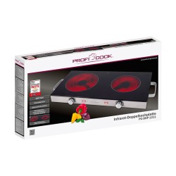Double plaques de cuisson infra Proficook PC-DKP 1211