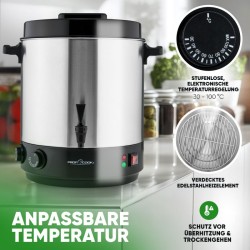 Stérilisateur à bocaux 32L Inox Proficook PC-EKA1283-Inox