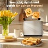 Toaster 2 slots Stainless steel Proficook PC-TA1279