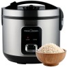 2in1 700W stainless steel rice and steam cooker Proficook PC-RK1285-Inox