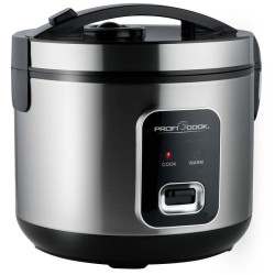 2in1 700W stainless steel rice and steam cooker Proficook PC-RK1285-Inox